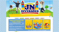 Desktop Screenshot of jndiversoes.com