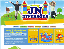 Tablet Screenshot of jndiversoes.com